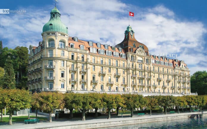Das Mandarin Oriental Palace Luzern am Vierwaldstättersee