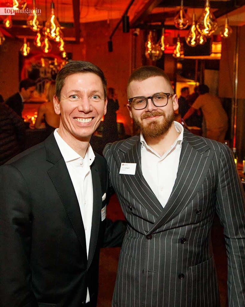 Das Team von Chopard Goethestraße - Boutique-Manager Maik Stehr mit Jakob Linkert