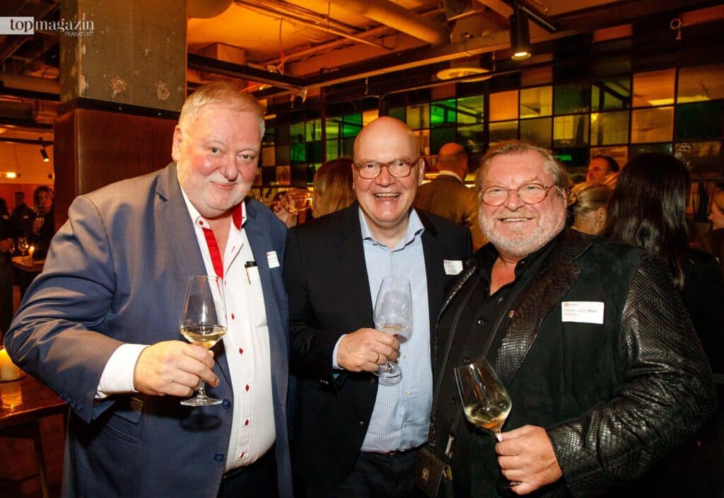 Diedrich Eilers (Sonnenhof am Park) mit Achim Winter und Jürgen Beckl (Tastelux)