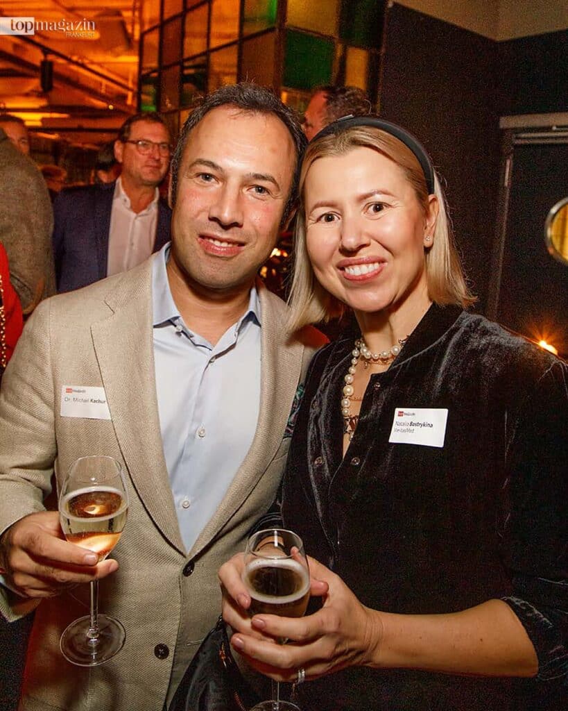 Dr. Michael Kachur und Natalia Bastrykina (Veritas Med)