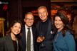Jennifer Ussner und Oana Rosen mit ihren Liebsten Detlef Braun r. und Ulrich Hoeller