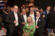 Markus Feddersen BMW mit Aykut Kalkan Kalkan Immobilien Atila Karakaya Rober Bau und dem Ehepaar Andreas Kalkan Jaguar Land Rover und Corinna Doering