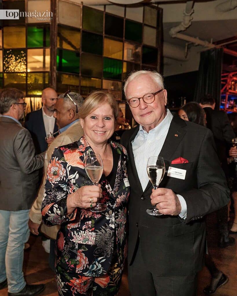 Michael Herrmann (Rheingau Musik Festival) mit Ehefrau Ute