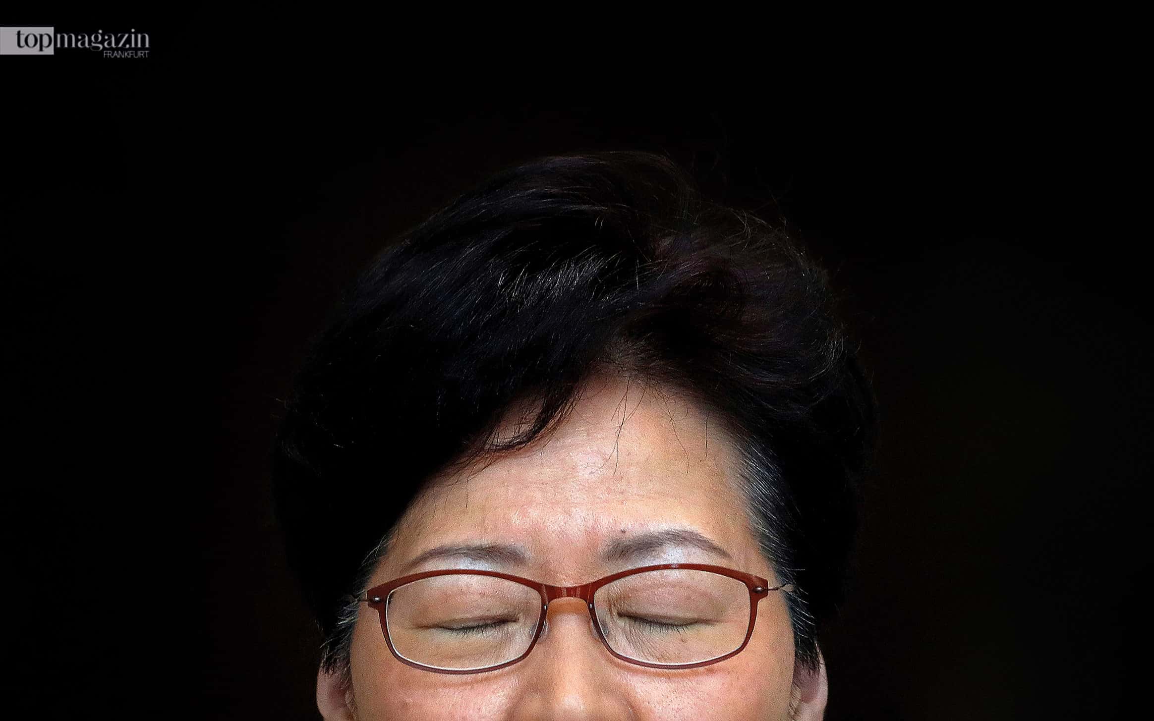 Preisgekrönt: Für dieses Porträt der Gouverneurin von Hongkong, Carrie Lam, wurde Kai Pfaffenbach mit dem Pulitzer-Preis ausgezeichnet