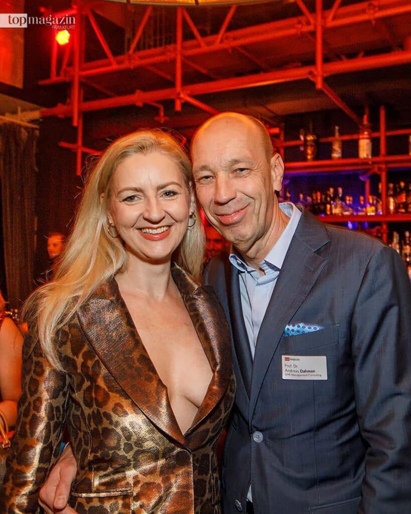 Prof. Dr. Andreas Dahmen (GHK Management Consulting) mit Ehefrau Christiane
