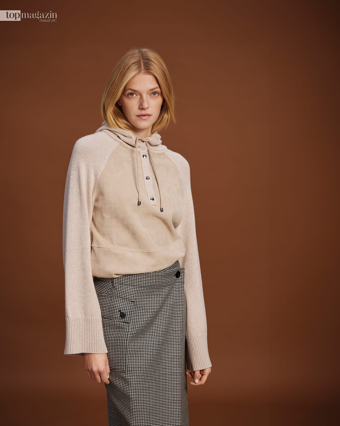 Bogner zeigt sich mit diesem Look experimentierfreudig