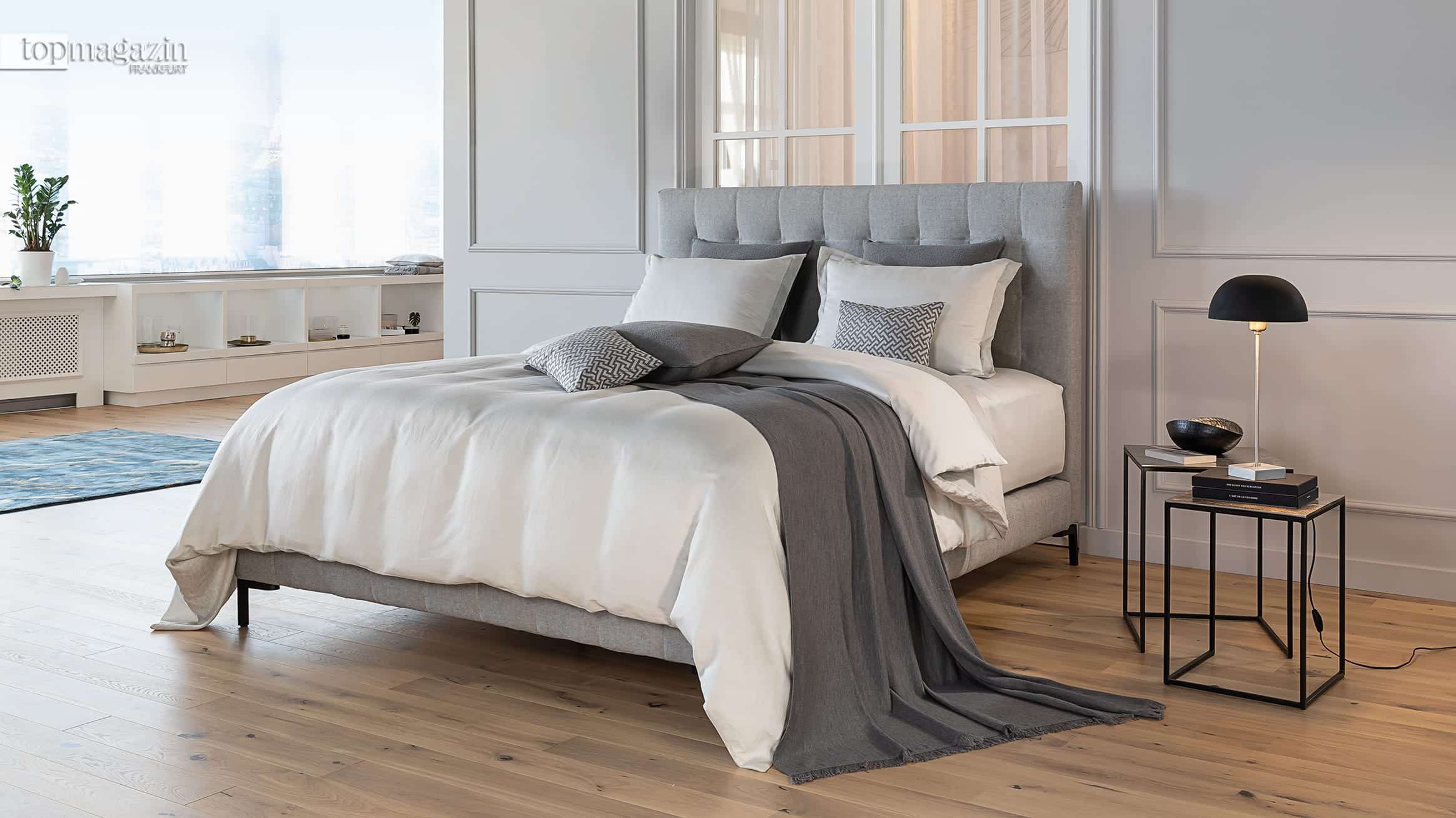 Das Boxspringbett Colette von Tréca Paris