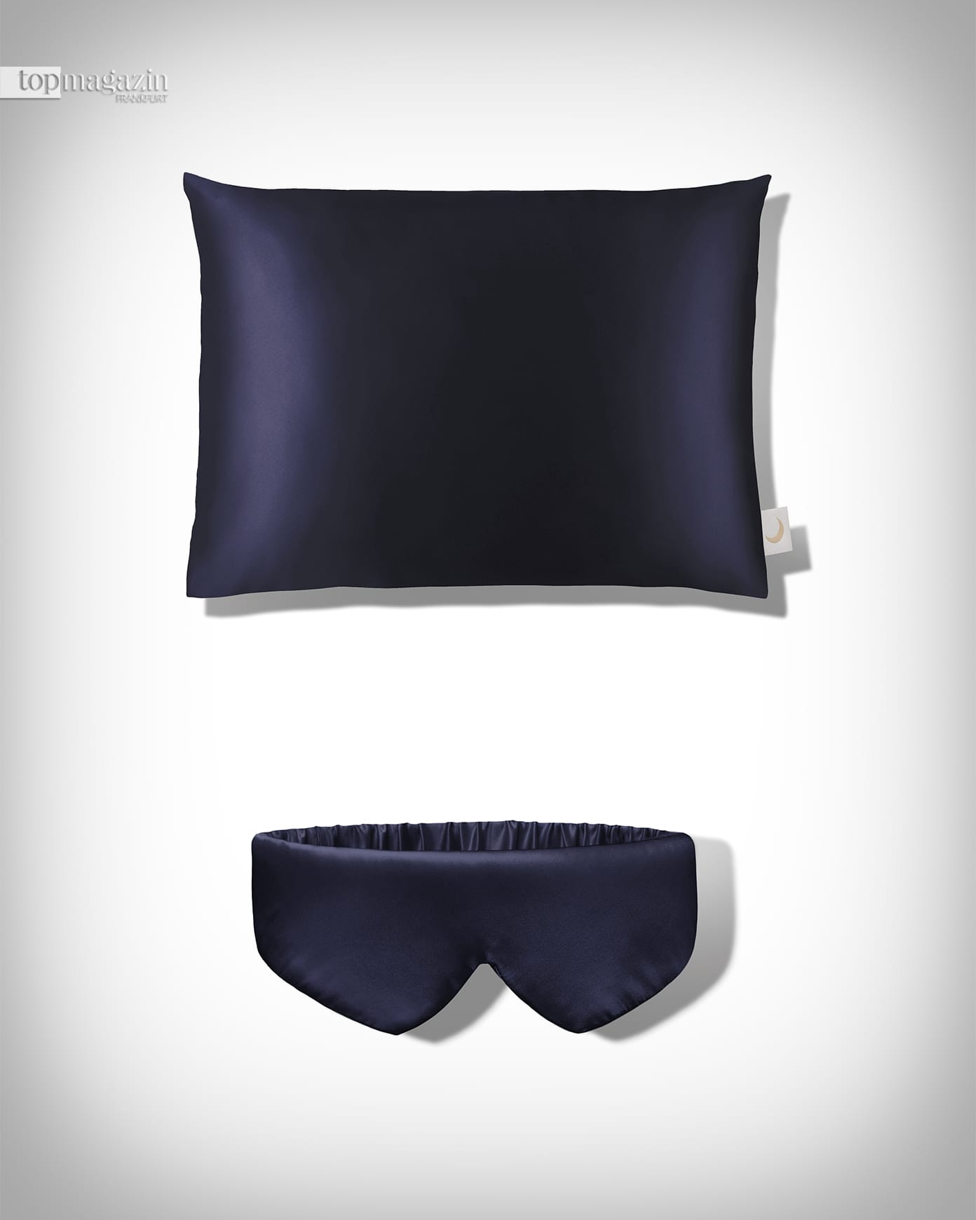 Das Moonchild-Set besteht aus Seidenkissen und 3D-Schlafmaske