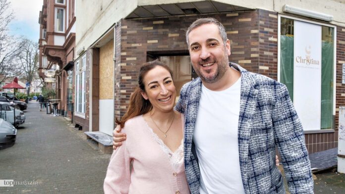 Eis Christina im Nordend eröffnet wieder: Sara Saravini und Maurizio Grande haben den Standort von Frankfurts beliebtester Eisdiele übernommen