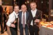ABG Chef Ulrich Hoeller mit den Gollner Bruedern Guenter und Alexander