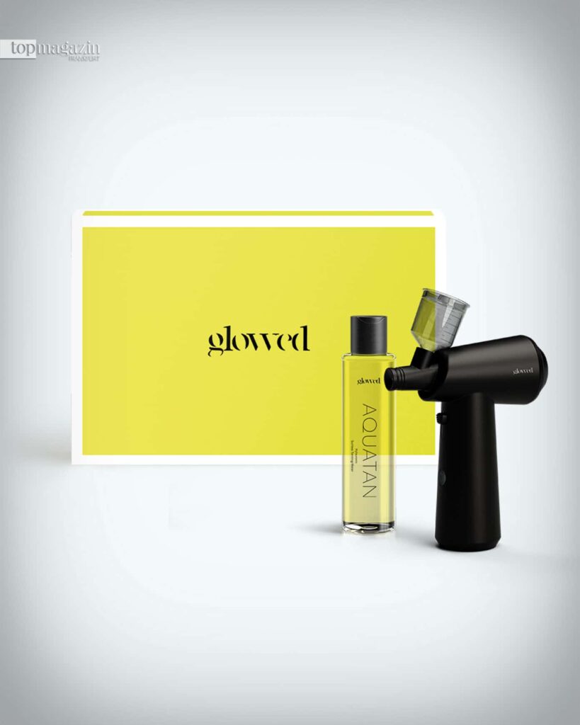 Das Aquatan Starter-Kit von Glowed sorgt für natürliche und fleckenfreie Bräune Das Aquatan Starter-Kit von Glowed sorgt für natürliche und fleckenfreie Bräune