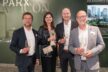 Der neue Driver Center CEO Giuseppe Pittella mit seinen Kollegen Anna Pasternak Paul Schoenberg und Reiner Kempf