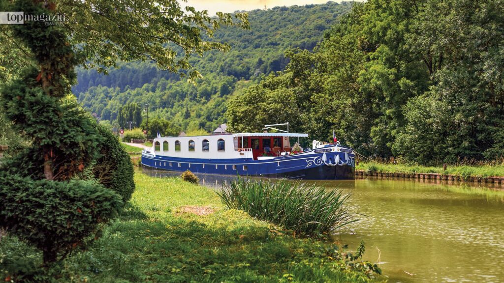 Früher war die Fleur de Lys als Lastkahn im Einsatz (Foto: Les Bateaux Belmond)