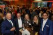 IHK Praesident Ulrich Caspar mit Meine Bank Vorstandsvorsitzendem Achim Brunner Claudia Peetz Wirtschaftsdezernentin Stephanie Wuest und Dr. Stefan Schwaneck Stadt Frankfurt