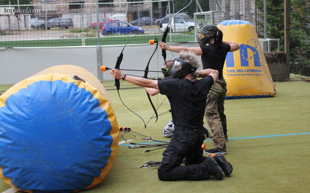 Beim Archery Tag kann man sich richtig auspowern (Foto: Actionpark Hirschhagen)