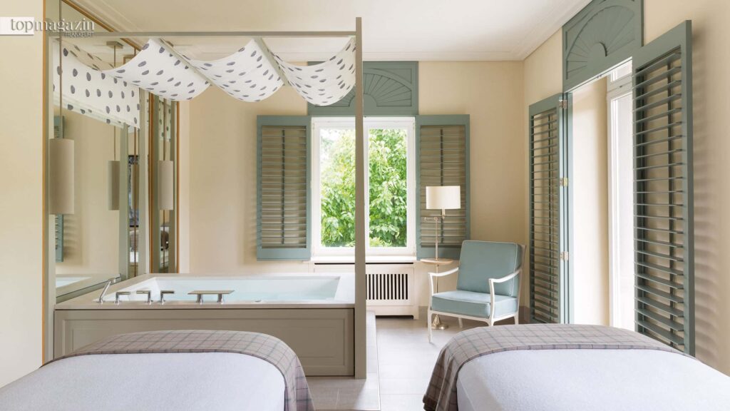 Blick in einen Behandlungsraum im Medical Spa der Villa Stéphanie (Foto: Villa Stéphanie)
