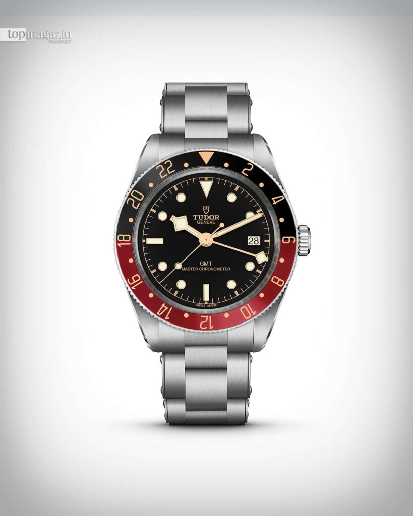 Das Design der Tudor Black Bay 58 GMT versprüht 1950er-Jahre Flair (Foto: Tudor)