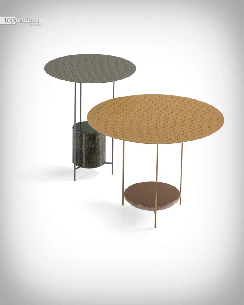 Den Tisch Panna Cotta von Molteni gibt es in verschiedenen Ausführungen (Foto: Molteni)