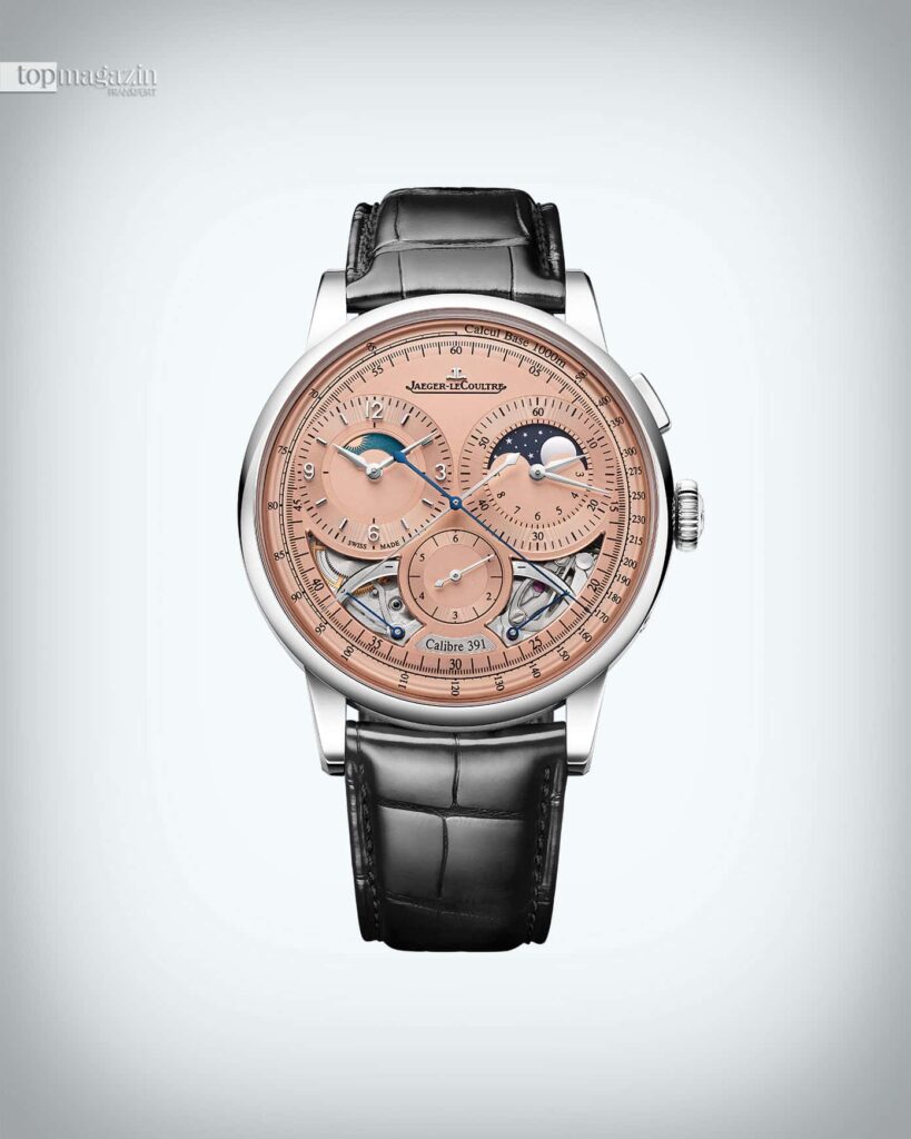 Der Duometre Chronograph Moon von Jaeger-LeCoultre ist die etwas andere Sportuhr (Foto: Jaeger-LeCoultre)