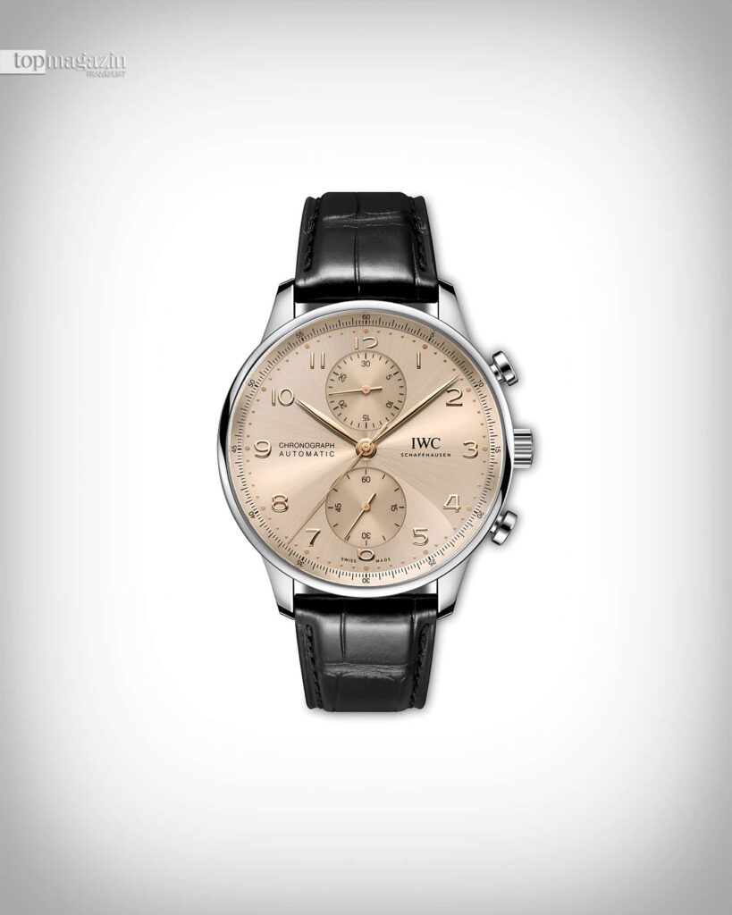Der Portugieser Chronograph von IWC ist die elegante Version einer Sportuhr (Foto: IWC)