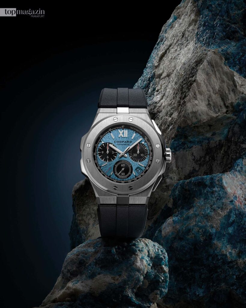 Die Alpine Eagle XL Chrono von Chopard überzeugt mit sportlich-schickem Design (Foto: Chopard)