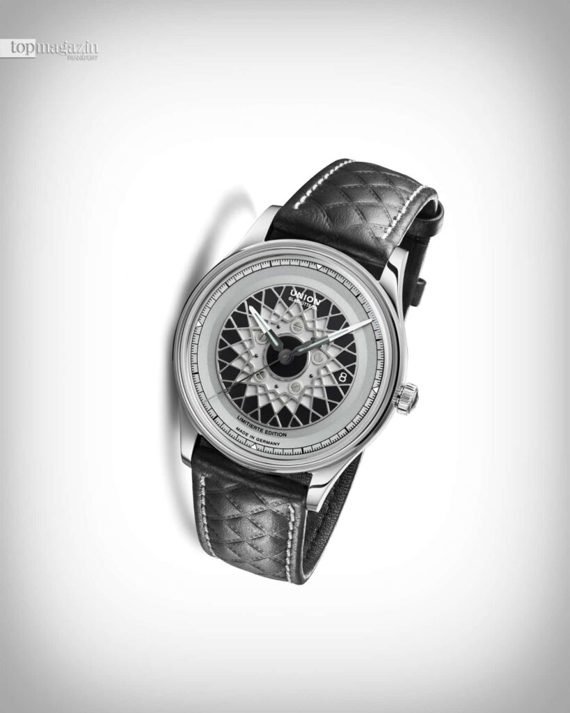 Die Noramis Date Deutschland Klassik 2024 von Union Glashütte ist die perfekte Sportuhr für Oldtimer Fans (Foto: Union Glashütte)