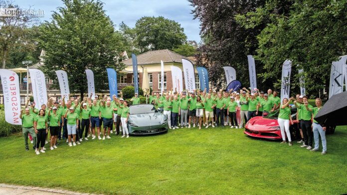 Zahlreiche Teilnehmer freuen sich auf den Start des 8. Golf Cups der Frankfurter Sportstiftung