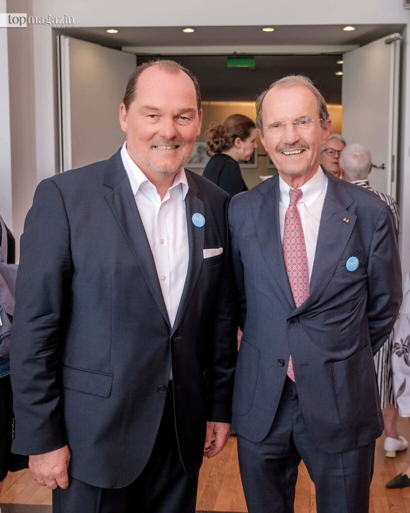 Patronatsverein-Vorstandsvorsitzender Andreas Hübner und sein Vorgänger Prof. Alexander Demuth