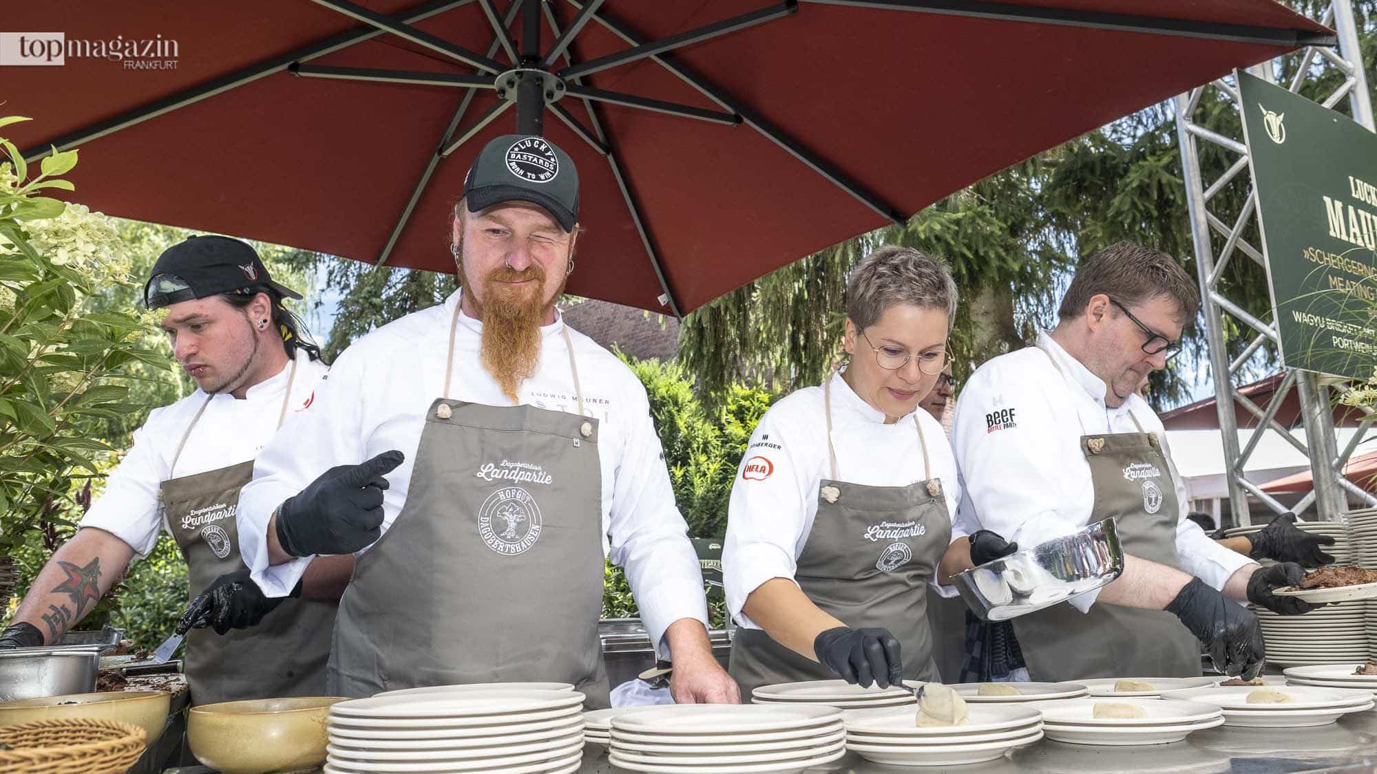 10. Landpartie Dagobertshausen: Treffpunkt der Starköche