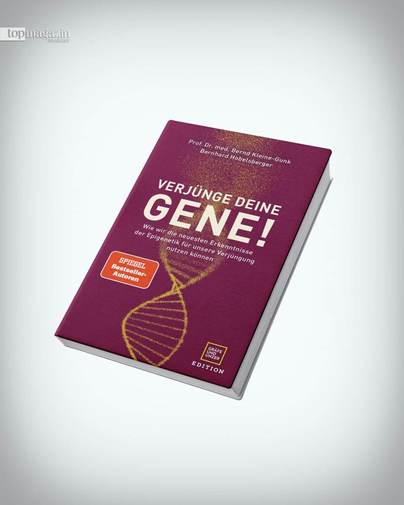 „Verjünge deine Gene“ von Prof. Dr. med. Bernd Kleine-Gunk und Bernhard Hobelsberger (Foto: Gräfe und Unzer Edition)