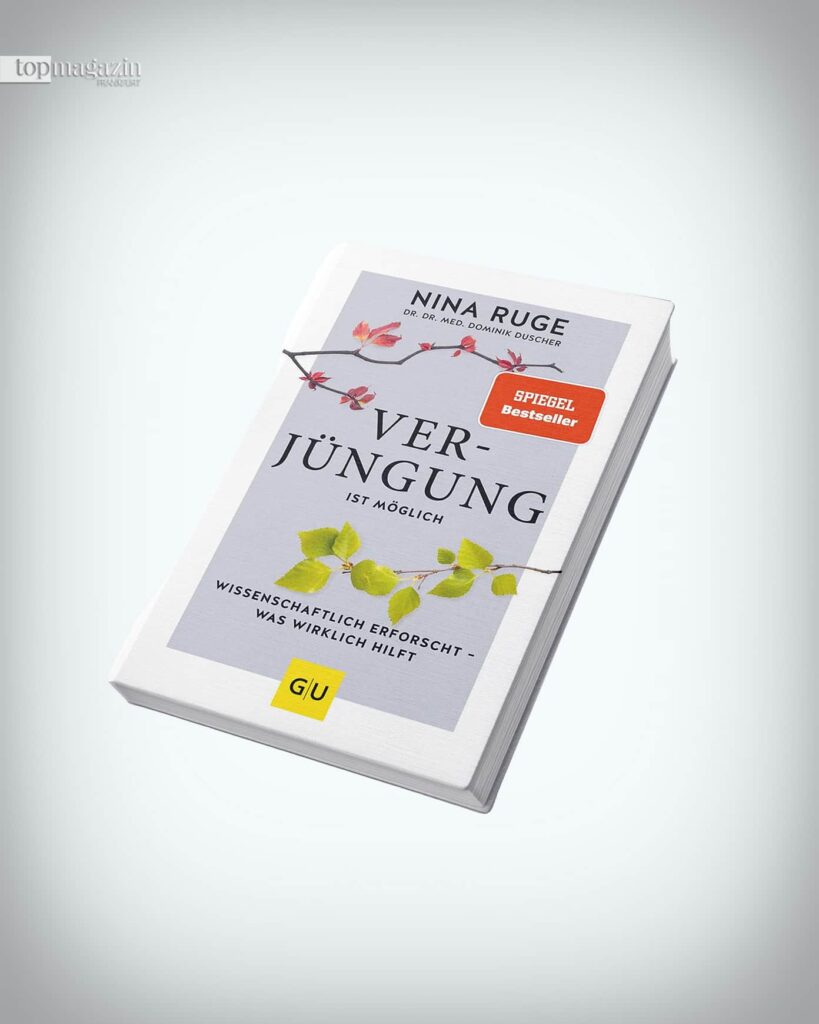 „Verjüngung ist möglich“ von Nina Ruge und Dr. Dr. med. Dominik Duscher (Foto: Gräfe und Unzer Verlag)