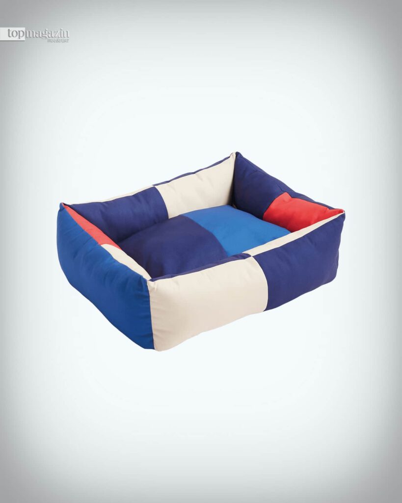 Das Dog Bed von Hay passt mit seinem bunten Look super zum Trend Cluttercore (Foto: Design Bestseller)