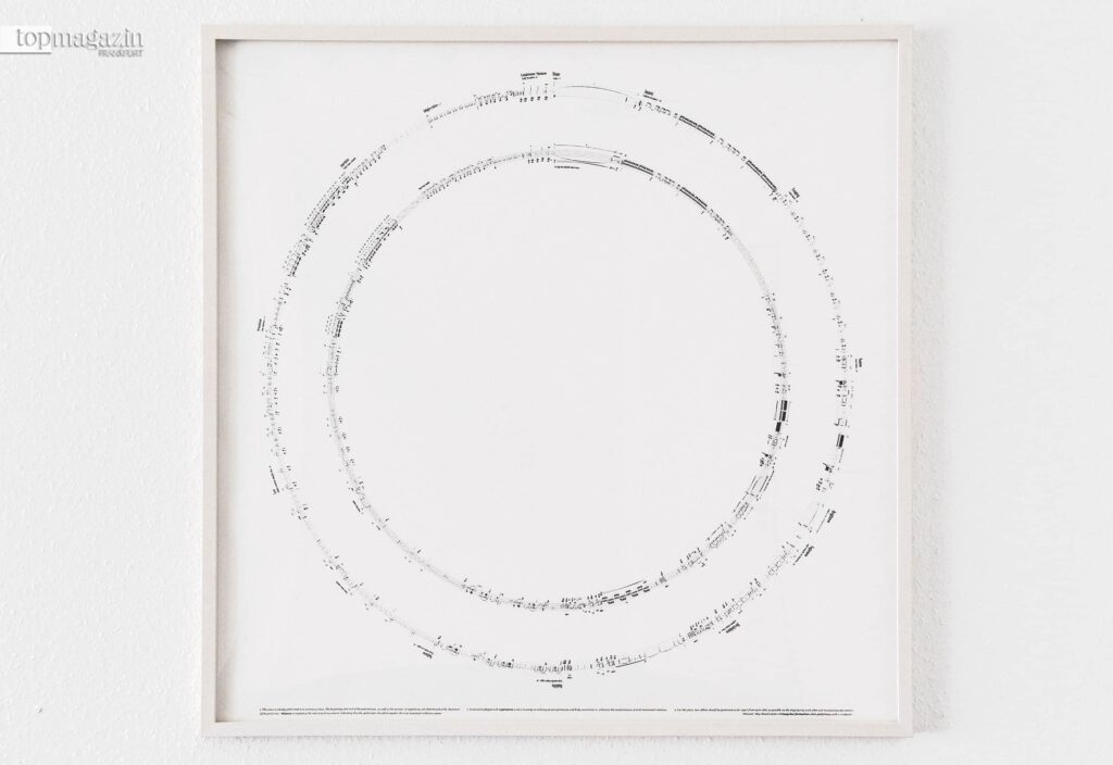 Donghoon Gang verwischt in seinem Kunstwerk die Grenze zwischen bildender Kunst und Musik (Foto: ImDokuArt)