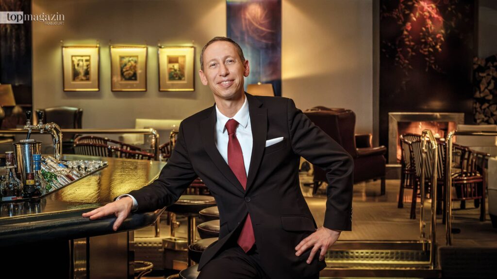 Patrick Wokan im Nassauer Hof (Foto: Top Magazin Frankfurt)