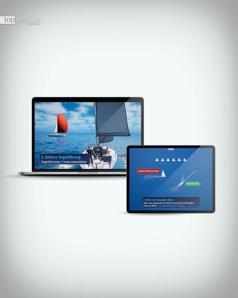 Der Online Kurs der „Segeln AG“ macht fit fürs Segeln (Foto: Hersteller)