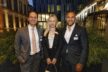 Kaan Bludau BludauPartners mit Zoe Pfeiffer BludauPartners Murat Aydin Audi Frankfurt