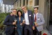 Ulrich Hoeller ABG Real Estate mit Oana Rosen Dr. Andreas Zanner Zanner Advisory und Mounir Damlkhi Spa im Frankfurter Hof