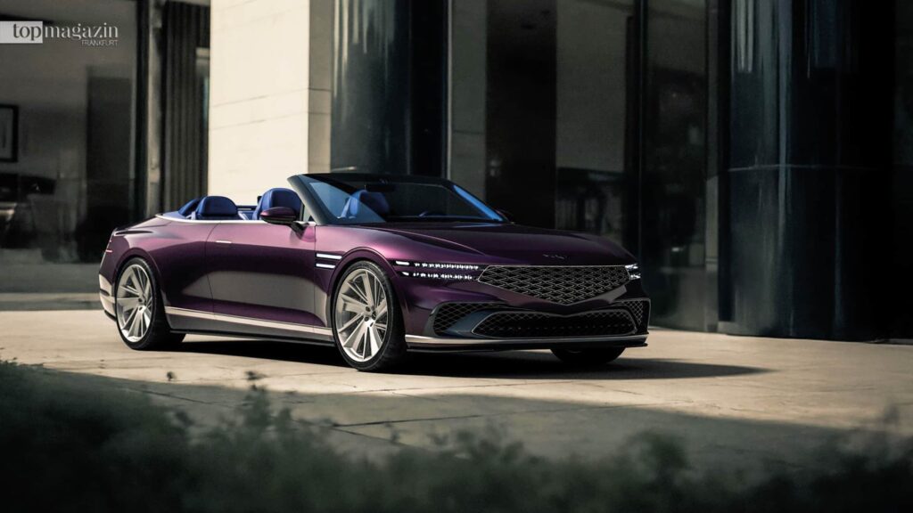 Elegant und luxuriös: Das X Gran Cabriolet Concept von Genesis (Foto: Genesis)