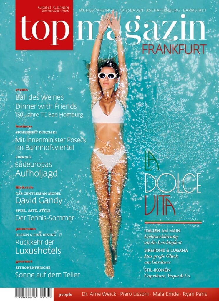 Top Magazin Frankfurt, Ausgabe Sommer 2026
