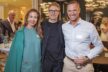 Das frischgebackene Ehepaar Halina Baden von Kempski und Dr. Sebastian Baden Schirn Kunsthalle mit Samson CEO Dr. Andreas Widl