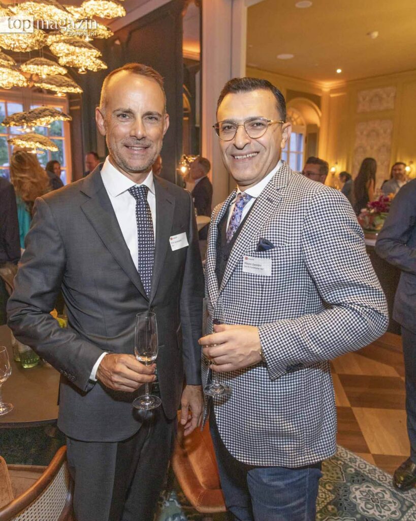 Erik Jachmann (Ikra) und Mounir Damlkhi (Spa im Frankfurter Hof)