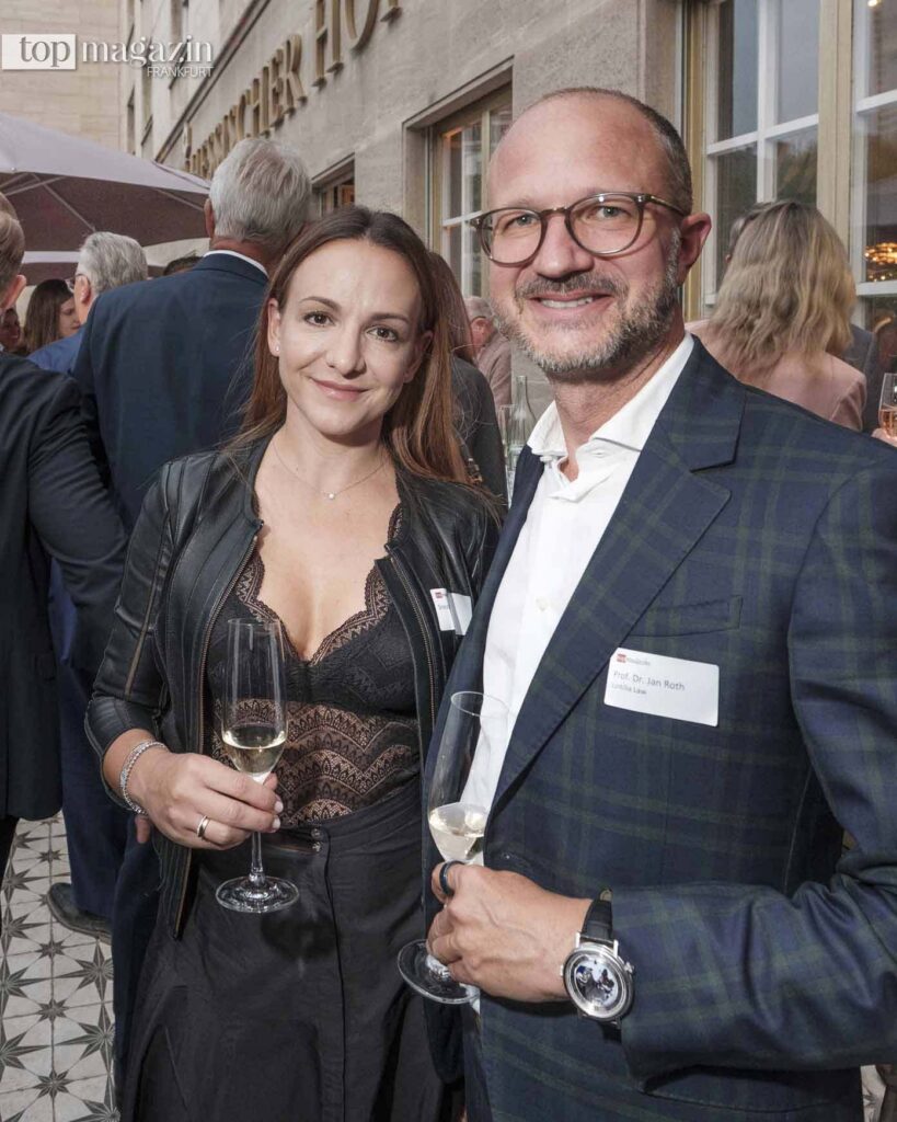 Prof. Dr. Jan Roth (Lintilia Law) mit Gattin Snezana Roth