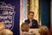 Top Magazin Verleger Michael Ruiss bei seiner Begruessungsrede