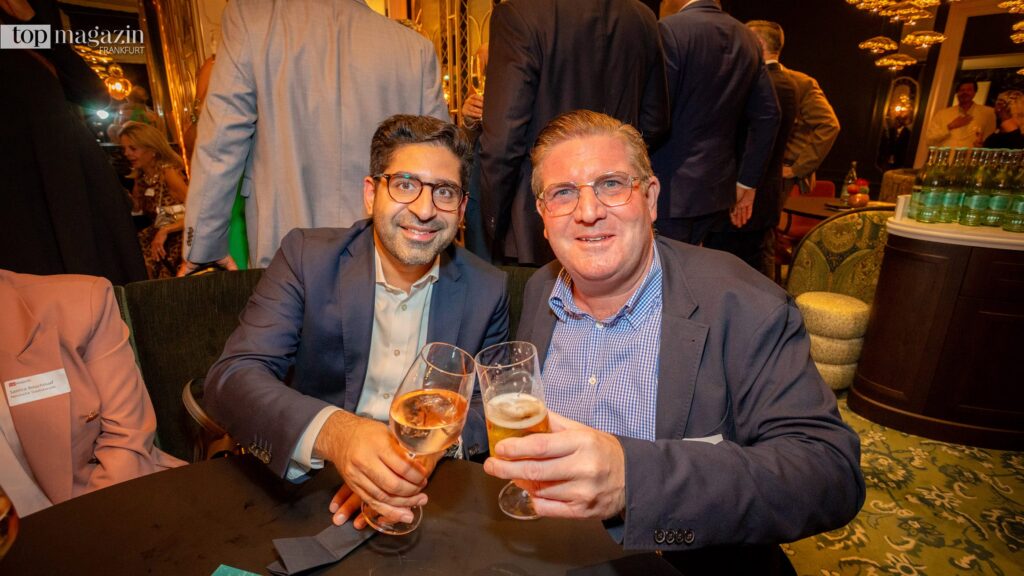 Wirtschaftsgipfel auf der Top Lounge mit Staatsminister Kaweh Mansoori und Thomas Kremer (Wirtschaftsclub Rhein-Main)